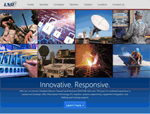 Tablet Screenshot of lno-inc.com